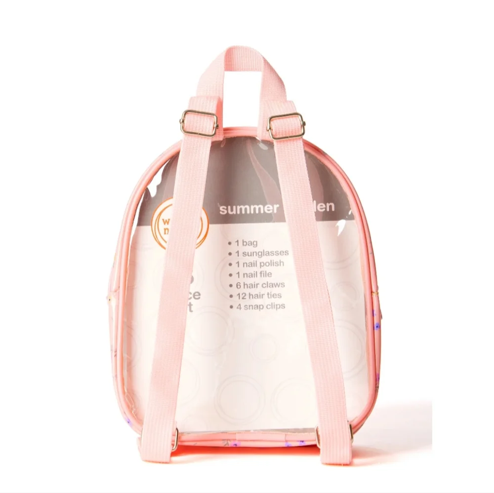 Wonder Nation Girls Floral Accessories Set 26pcs Set NWT Purse Summer Garden